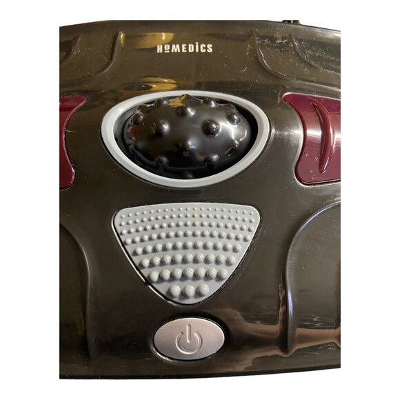HoMedics FMV400H Foot Massager Vibration Heat Therapy Machine Works Tested - Picture 3 of 5